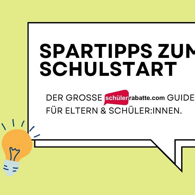 Spartipps Schulstart